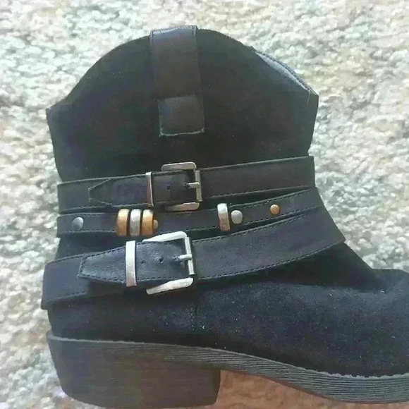 Sam Edelman Big Girl Black Boots Size 4 - Picture 10 of 10